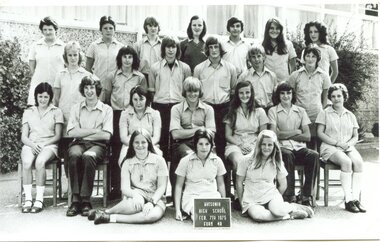 School Photograph - Digital Image, Watsonia High School WaHIGH 1975 Form 4A, 1975_
