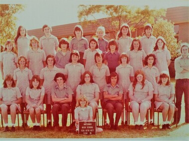 School Photograph - Digital Image, Watsonia High School WaHIGH 1977 Year 7B, 1977_