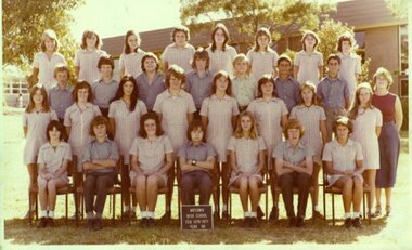 School Photograph - Digital Image, Watsonia High School WaHIGH 1977 Year 8B, 1977_