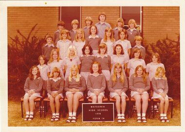 School Photograph - Digital Image, Watsonia High School WaHIGH 1978 Year 1A, 1978_