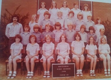 School Photograph - Digital Image, Watsonia High School WaHIGH 1978 Year 1D, 1978_