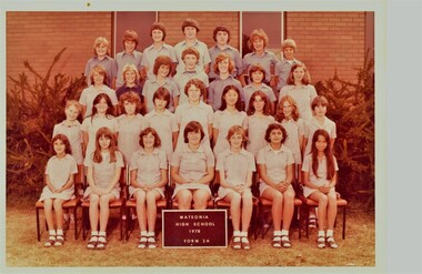 School Photograph - Digital Image, Watsonia High School WaHIGH 1978 Year 2A, 1978_