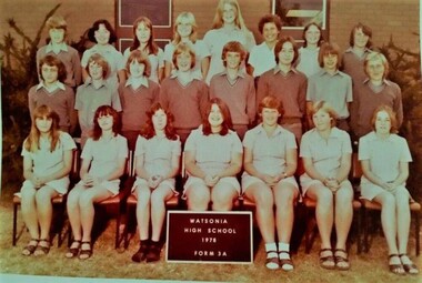 School Photograph - Digital Image, Watsonia High School WaHIGH 1978 Year 3A, 1978_