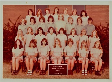 School Photograph - Digital Image, Watsonia High School WaHIGH 1978 Year 3C, 1978_
