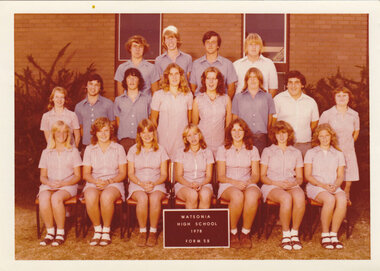 School Photograph - Digital Image, Watsonia High School WaHIGH 1978 Year 5B, 1978_