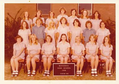 School Photograph - Digital Image, Watsonia High School WaHIGH 1978 Year 5D, 1978_