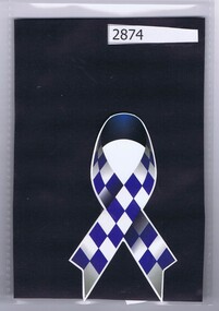 Badge, Police Blue Ribbon Foundation fundraiser, 2016_