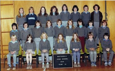 School Photograph - Digital Image, Watsonia High School WaHIGH 1979 Year 1E, 1979_