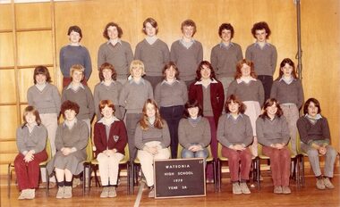 School Photograph - Digital Image, Watsonia High School WaHIGH 1979 Year 3A, 1979_
