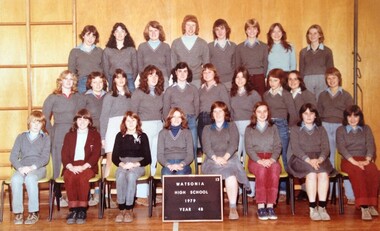 School Photograph - Digital Image, Watsonia High School WaHIGH 1979 Year 4B, 1979_