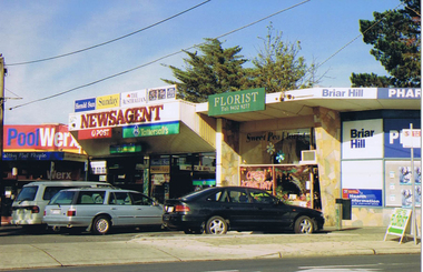 Photograph - Digital image, Frank Solomon, Briar Hill shops 1, 2012_