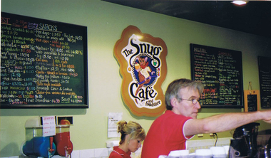 Photograph - Digital image, Frank Solomon, The Snug Cafe St Helena 1, 1990c
