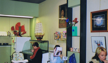 Photograph - Digital image, Frank Solomon, The Snug Cafe St Helena 2, 1990c