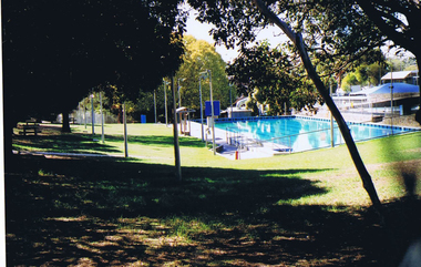 Photograph - Digital image, Frank Solomon, Greensborough Swimming Pool 1, 2012c