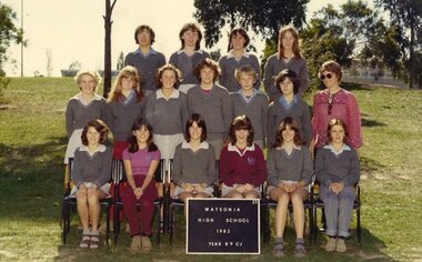 School Photograph - Digital Image, Watsonia High School WaHIGH 1982 Year 8-9 CJ, 1982_