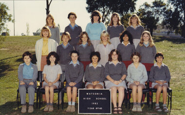 School Photograph - Digital Image, Watsonia High School WaHIGH 1982 Year 8-9 HD, 1982_