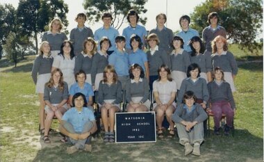 School Photograph - Digital Image, Watsonia High School WaHIGH 1982 Year 10C, 1982_