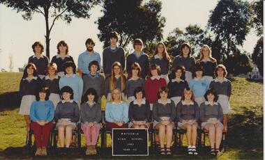 School Photograph - Digital Image, Watsonia High School WaHIGH 1982 Year 11C, 1982_