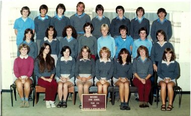 School Photograph - Digital Image, Watsonia High School WaHIGH 1983 Year 11A, 1983_