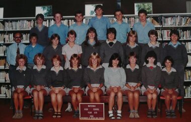 School Photograph - Digital Image, Watsonia High School WaHIGH 1984 Year 10B, 1984_