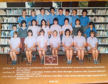 School Photograph - Digital Image, Watsonia High School WaHIGH 1985 Year 8D, 1985_