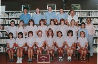 School Photograph - Digital Image, Watsonia High School WaHIGH 1985 Year 11A, 1985_