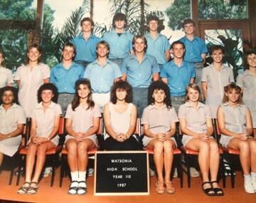School Photograph - Digital Image, Watsonia High School WaHIGH 1987 Year 11E, 1987_