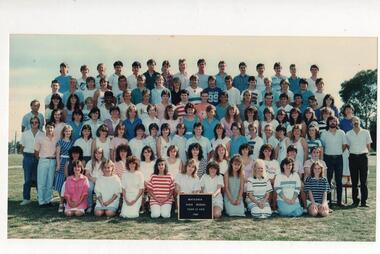 School Photograph - Digital Image, Watsonia High School WaHIGH 1987 Year 12 VCE, 1987_