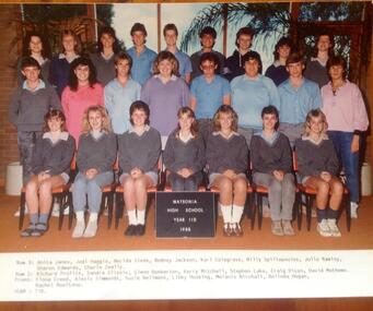 School Photograph - Digital Image, Watsonia High School WaHIGH 1988 Year 11D, 1988_