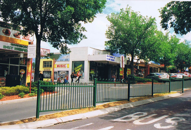 Photograph - Digital image, Frank Solomon, Greensborough: Main Street looking toward Vickers Way and mural, 04/06/2010