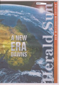 Newspaper, Herald Sun, Herald Sun: New Millennium Edition 01/01/2000, 01/01/2000