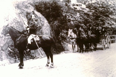 Photograph - Digital Image, Gold escort Walhalla, 1860c