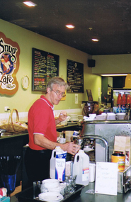 Photograph - Digital image, Frank Solomon, The Snug Cafe St Helena 4, 1990c