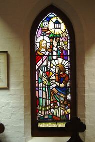 Photograph - Digital image, Marilyn Smith, St Katherine's Church St Helena: Window 3, 29/05/2015