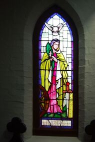 Photograph - Digital image, Marilyn Smith, St Katherine's Church St Helena: Window 4, 29/05/2015