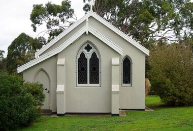 Photograph - Digital image, Marilyn Smith, St Katherine's Church St Helena: Rear view of Church, 29/05/2015