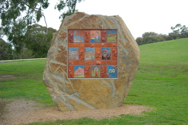 Photograph - Digital image, Marilyn Smith, St Katherine's 150th Anniversary Cairn, St Helena Cemetery, 07/12/2008