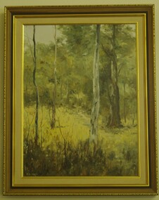Painting (Framed), The Bush by Doug Hall, 1970c