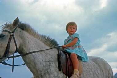 Photograph - Digital image, Watsonia High School, Watsonia High School WaHIGH 1966 Fete Pony Ride, 19/03/1966