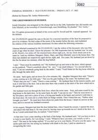Document, The Greensborough murder of John Mitchell, 17/10/1862