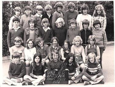 School Photograph - Digital Image, Watsonia  Primary School Wa4838 1974 Grade 6D, 1974_