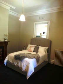 Photograph - Digital image, Marilyn Smith, Scotland House: bedroom, 03/12/2016