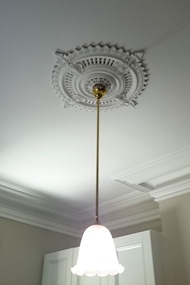 Photograph - Digital image, Marilyn Smith, Scotland House: ceiling rose, 03/12/2016
