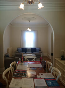 Photograph - Digital image, Marilyn Smith, Scotland House: Lounge and dining rooms, 03/12/2016