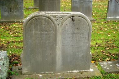 Photograph - Digital image, Marilyn Smith, Grave of Katherine and Charles Wingrove, St Helena Cemetery, 05/12/1907