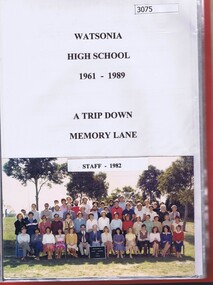Folder, Watsonia High School 1961 - 1989 WaHIGH, 1961-1989