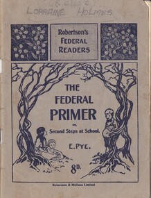 Book - Digital Image, Brown, Prior & Co. et al, The Federal Primer, or Second Steps at School [1927], 1927_