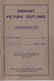 Book - Digital Image, Primary Picture Outlines, January - June 1941, 1941_