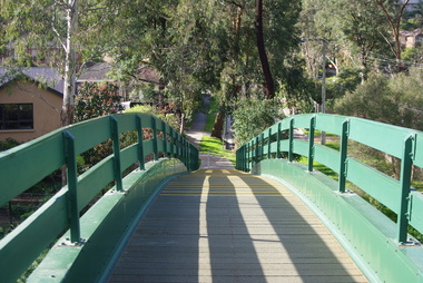 Photograph - Digital image, Marilyn Smith, Poulter Avenue Reserve Bridge 2016, 11/08/2016