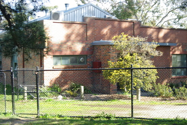 Photograph - Digital image, Marilyn Smith, Watsonia Community Hall, from rear, 2016, 11/08/2016